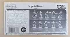 West End Games 1988 Star Wars Imperial Forces- 10 Piece 25mm Metal Figures in Box - Excellent Condition - Mega Cash Sydney