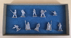 West End Games Star 1989 Wars Return of the Jedi 10 Piece 25mm Metal Figures in Box - Excellent Condition - Mega Cash Sydney