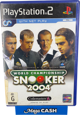 World Championship Snooker 2004 - PlayStation 2/PS2 Game - Mega Cash Sydney