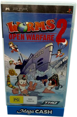 WORMS OPEN WARFARE 2 - PSP GAME - Mega Cash Sydney