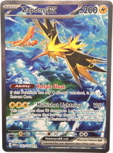 Zapdos EX 202/165 S&V 151 - Mega Cash Sydney