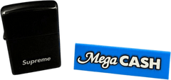 Zippo Supreme Lighter - Gunmetal Grey - Mega Cash Sydney