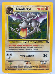 Pokémon - Aerodactyl Holo 1/62 Fossil