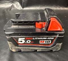 MILWAUKEE - Red Lithium-Ion 5.0Ah 18V Tool Battery - M18B5