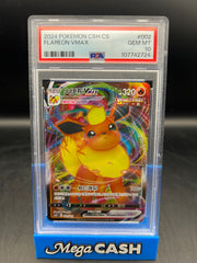 PSA 10 CHINESE FLAREON VMAX 002/009