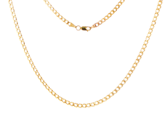 9ct Yellow Gold Classic Curb Chain Necklace