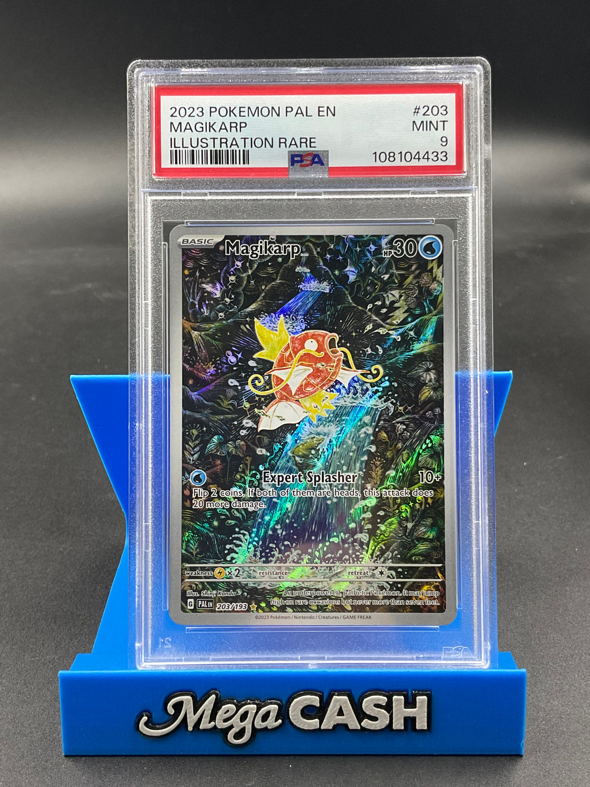 PSA 9 Magikarp IR 203/193 Paldea Evolved