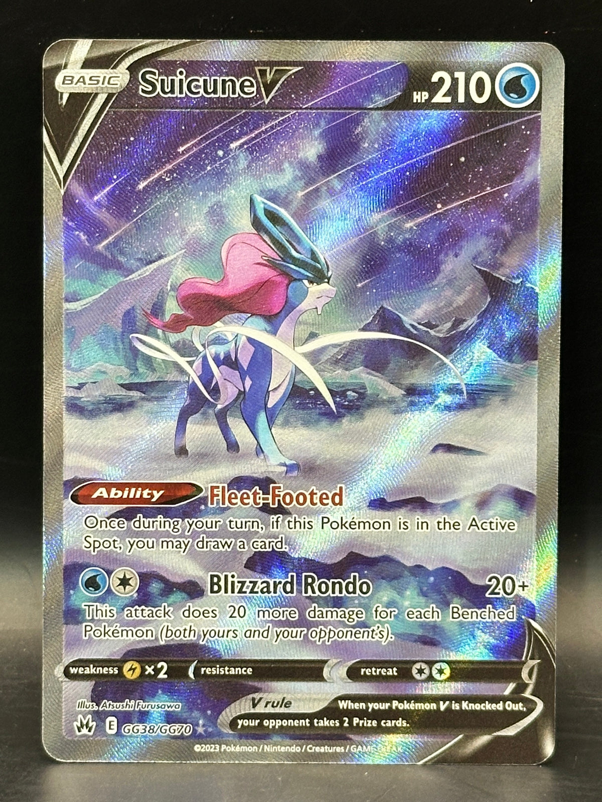 Suicune V - Crown Zenith - GG38/GG70