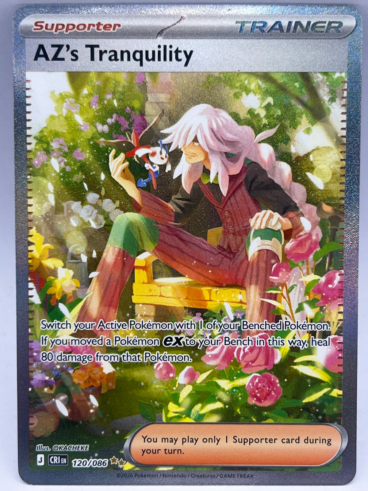 Pokémon - AZ’s Tranquility 120/086 Choas Rising