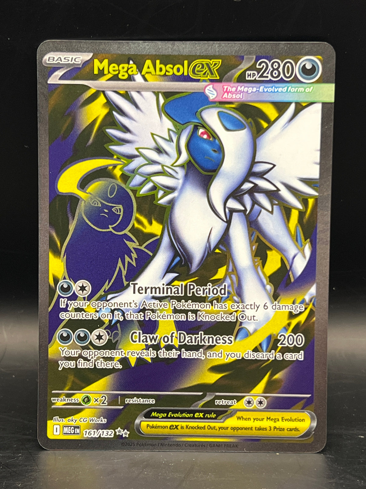 Mega Absol EX - Mega Evolutions - 161/132