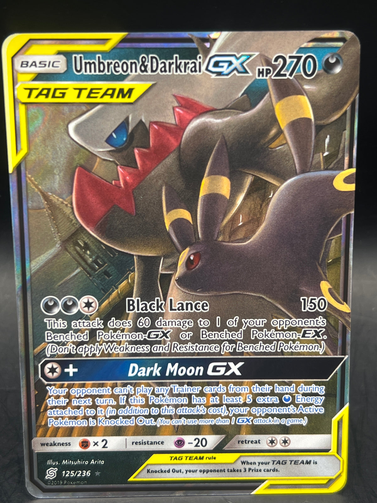 Umbreon & Darkrai GX 125/236 Unifed Minds
