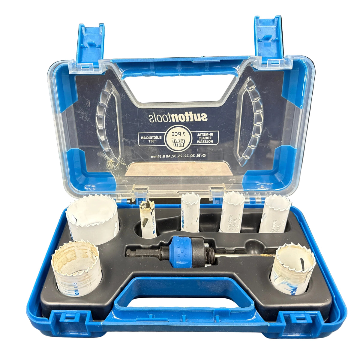 Sutton Tools - 7 Piece - BI-Metal Cobalt Holesaw - 16mm to 51mm