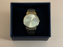 Unisex Tissot  Watch - Gold Stainless Steel Band - Sapphire Crystal - Automatic - T870/970