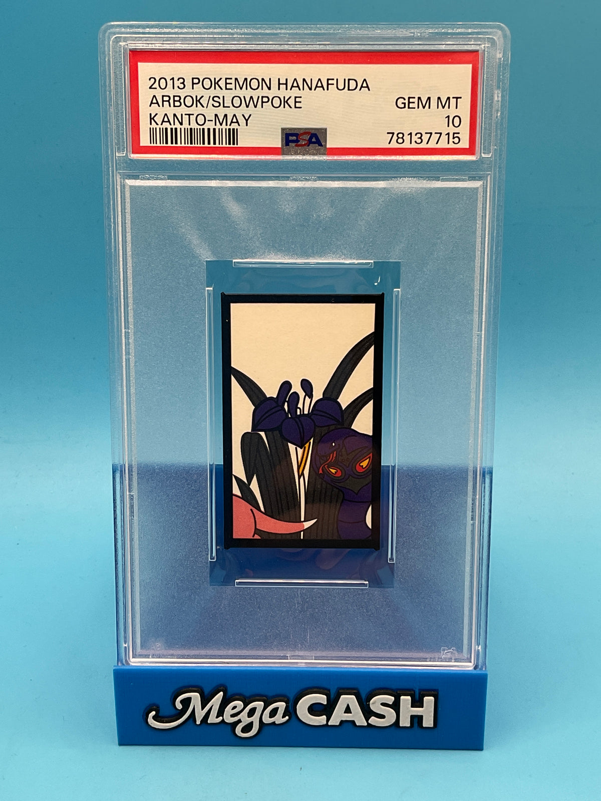 PSA 10 HANAFUDA ARBOK/SLOWPOKE
