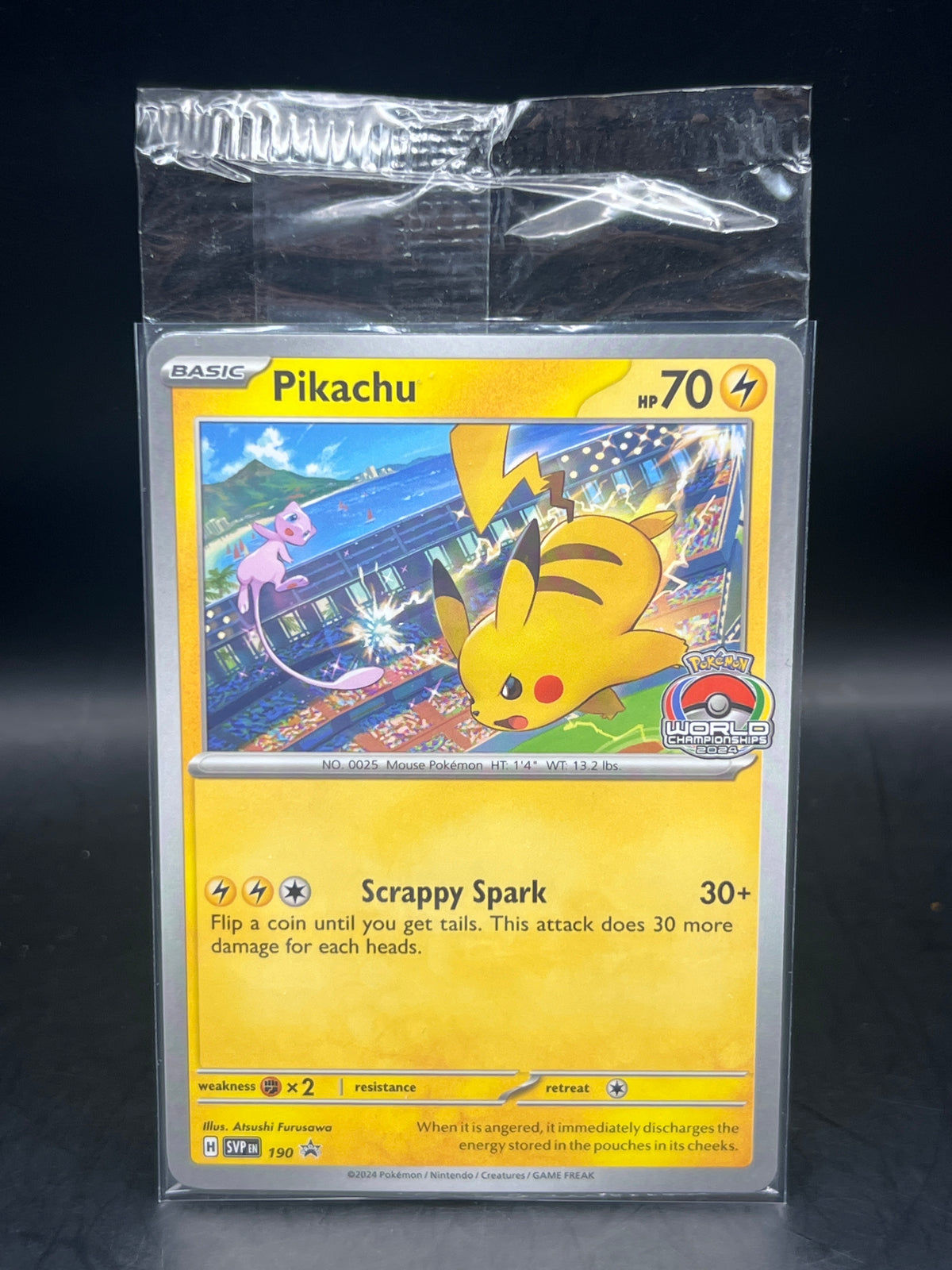 Pikachu World Championship 2024 Promo Sealed