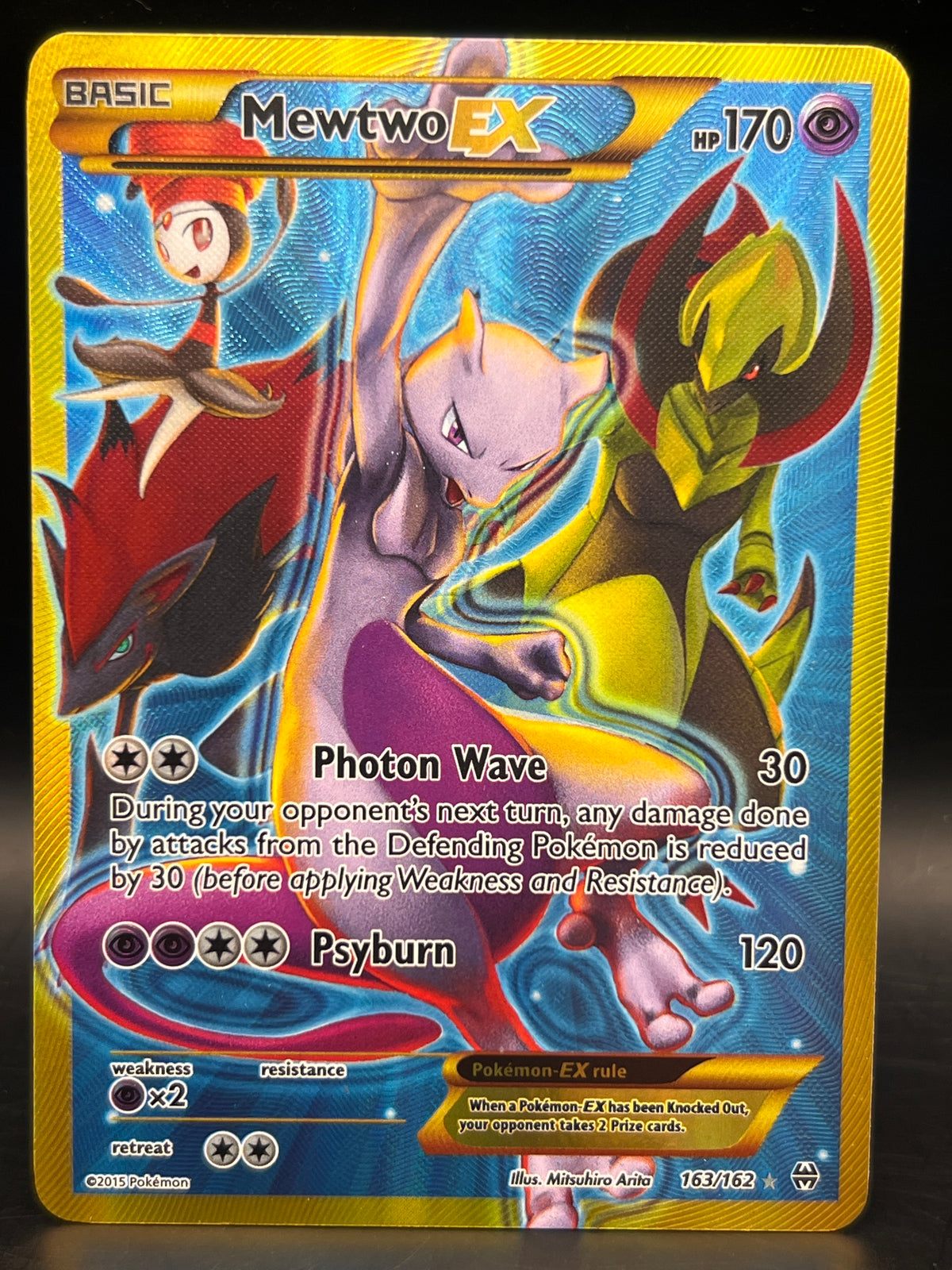 Mewtwo EX 163/162 XY Breakthought