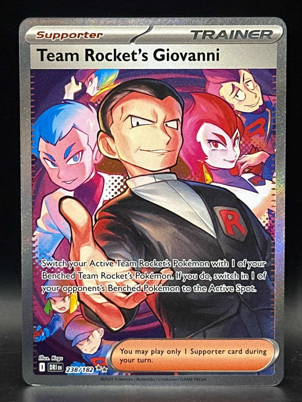 Team Rocket’s Giovanni - Destined Rivals - 238/182
