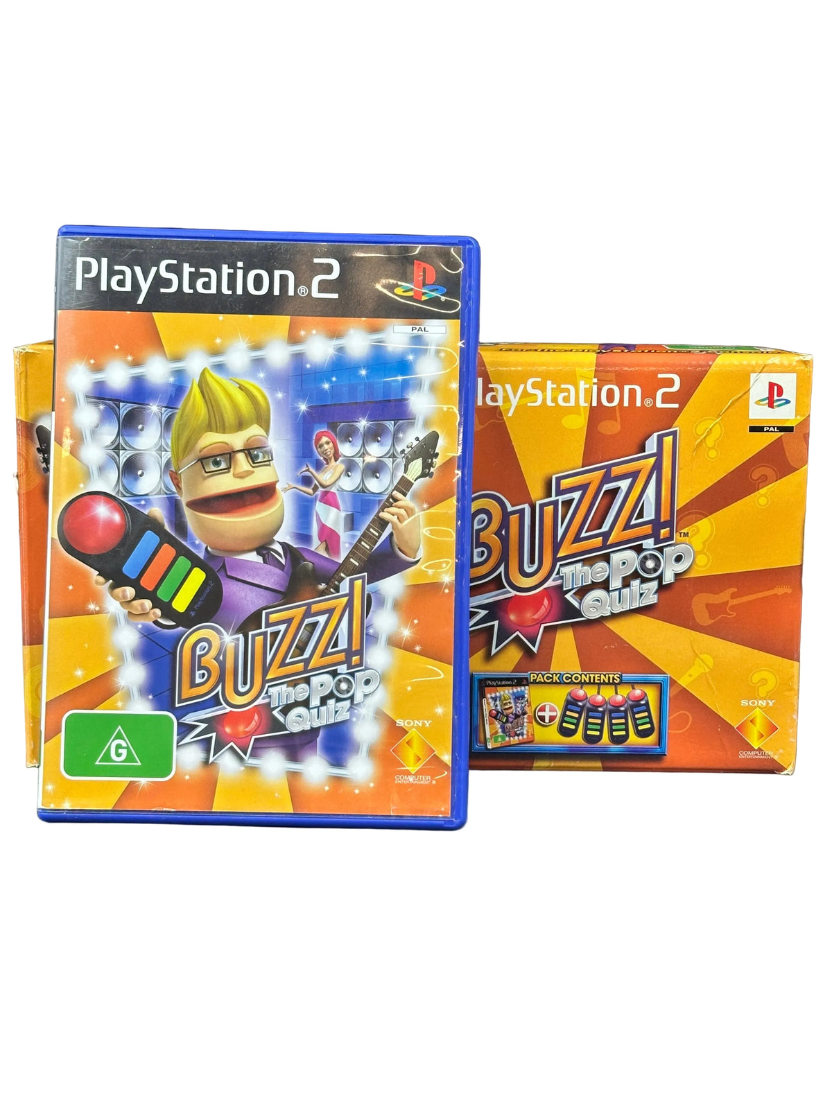 Sony - Buzz! The Pop Quiz - PS2 Game