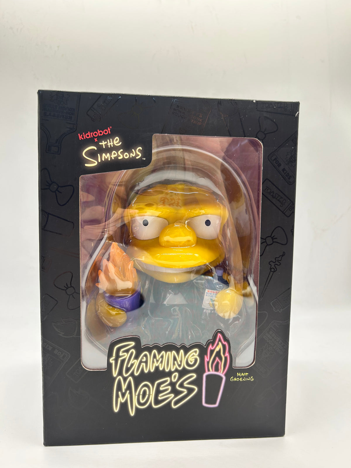 Flaming Moes figurine