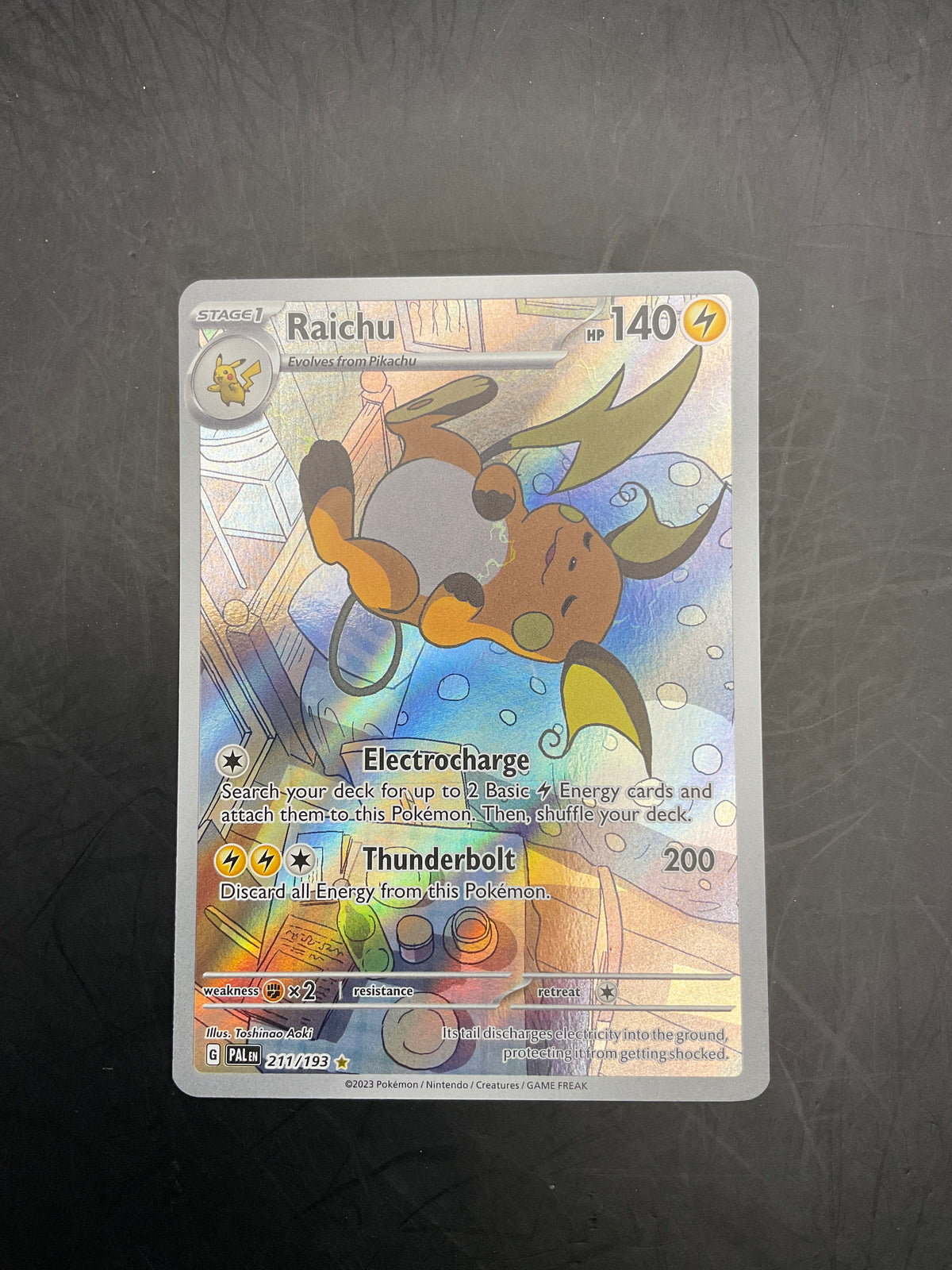 RAICHU AR 211/193 PALDEA EVOLVED
