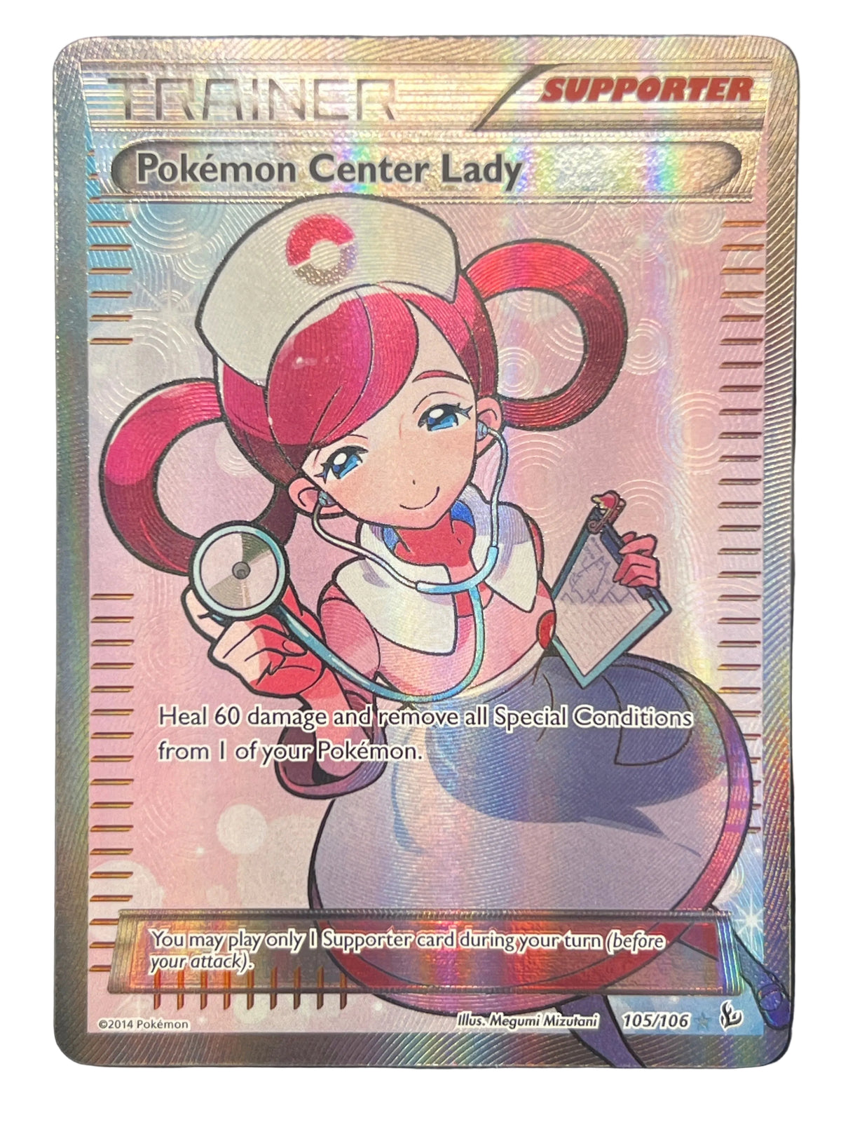 Pokémon - Pokemon Center Lady 105/106 XY Flashfire