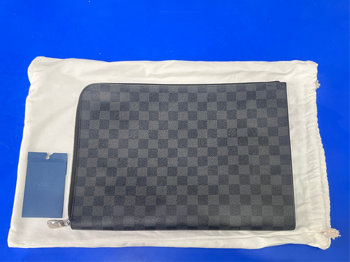 Louis Vuitton Pochette Jour GM TB0159-Business Clutch Bag W/ eBay Authenticity