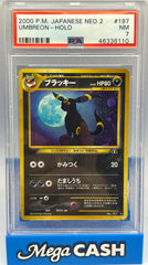 Pokémon - PSA 7 Umbreon Holo Neo 2 JPN