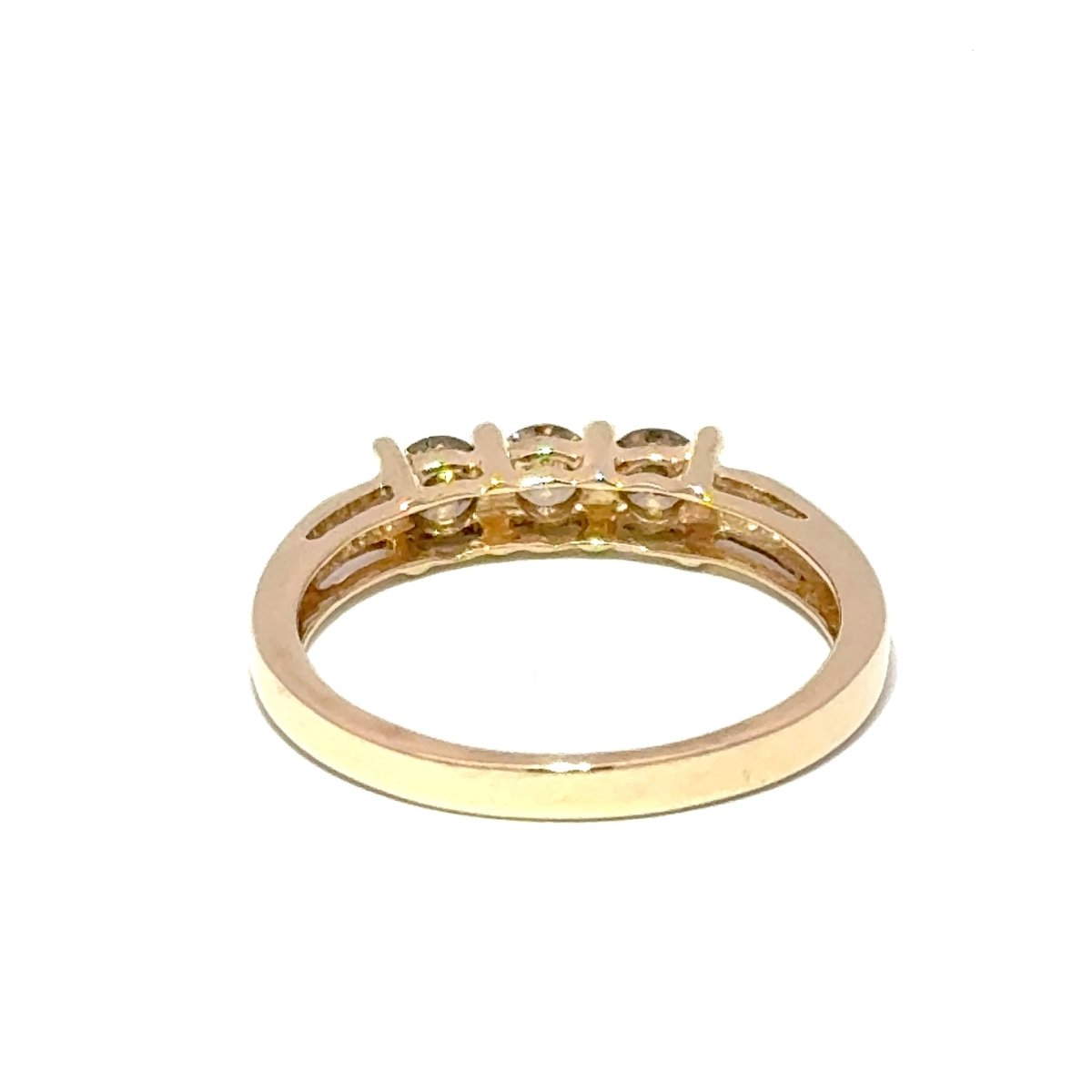 10ct Champagne Diamond Three-Stone Ring - Mega Cash Sydney