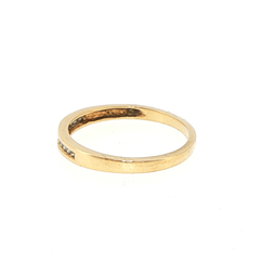 10ct Channel-Set Diamond Band Ring in Yellow Gold - Mega Cash Sydney