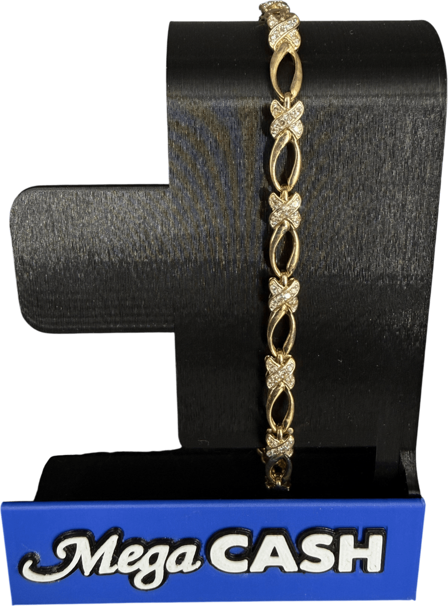 10ct Diamond Bracelet 7.5gms - Mega Cash Sydney