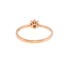 10ct Rose Gold Diamond Floral Cluster Ring - Mega Cash Sydney