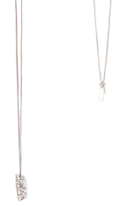 10ct White Gold Diamond Floral Openwork Pendant and Necklace - Mega Cash Sydney