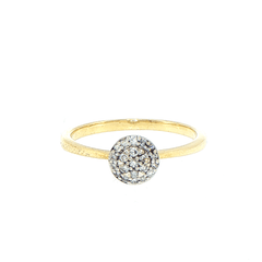 10ct Yellow Gold Diamond Cluster Multi-Stone Ring - Mega Cash Sydney