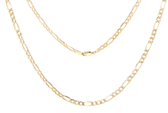 10ct Yellow Gold Figaro Chain Necklace - Mega Cash Sydney