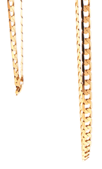 10ct Yellow Gold Flat Curb Chain Necklace - Mega Cash Sydney