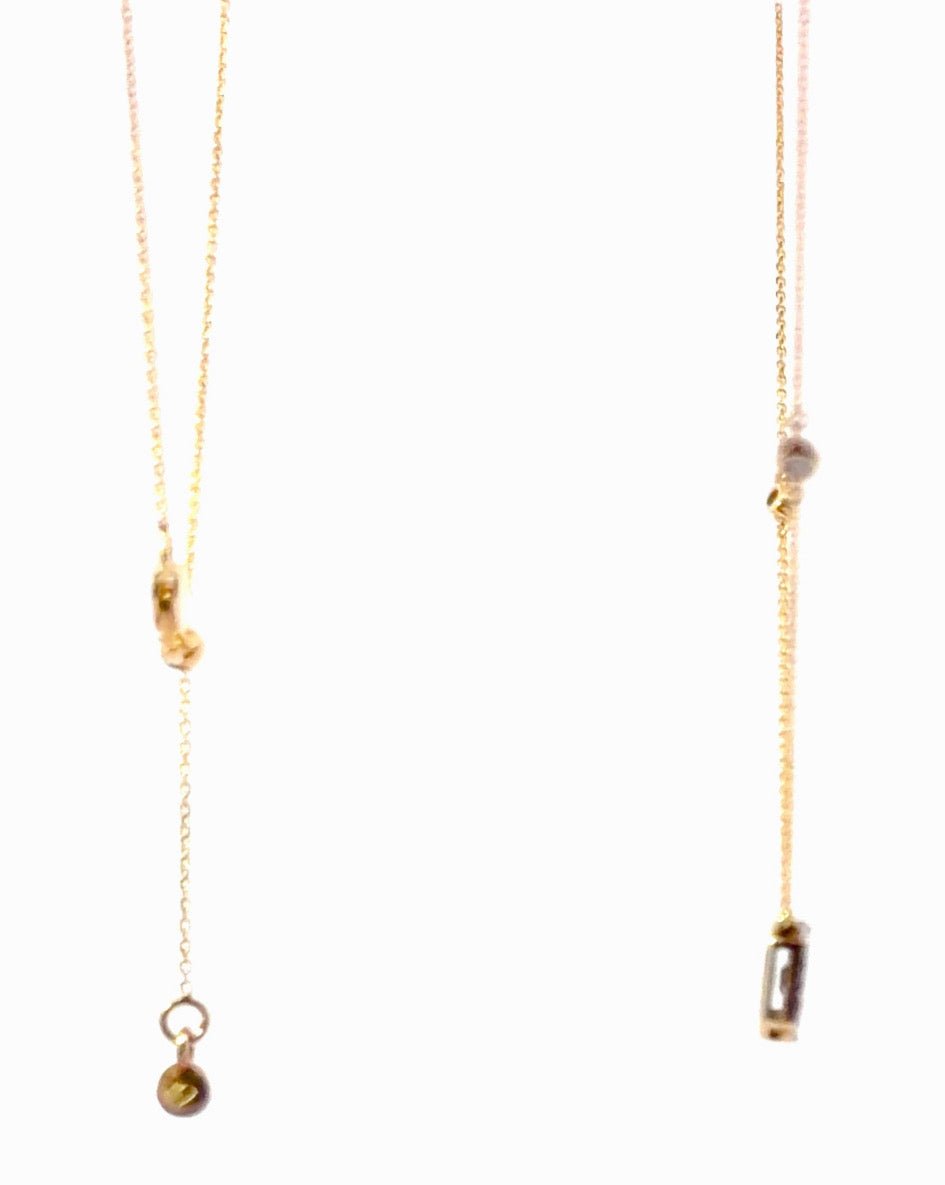 10ct Yellow Gold Moissanite Diamond Cluster Pendant Adjustable Necklace - Mega Cash Sydney