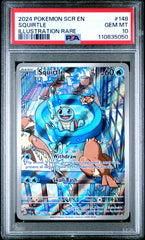 Pokemon - PSA 10 Squirtle 148/142 Stellar Crown