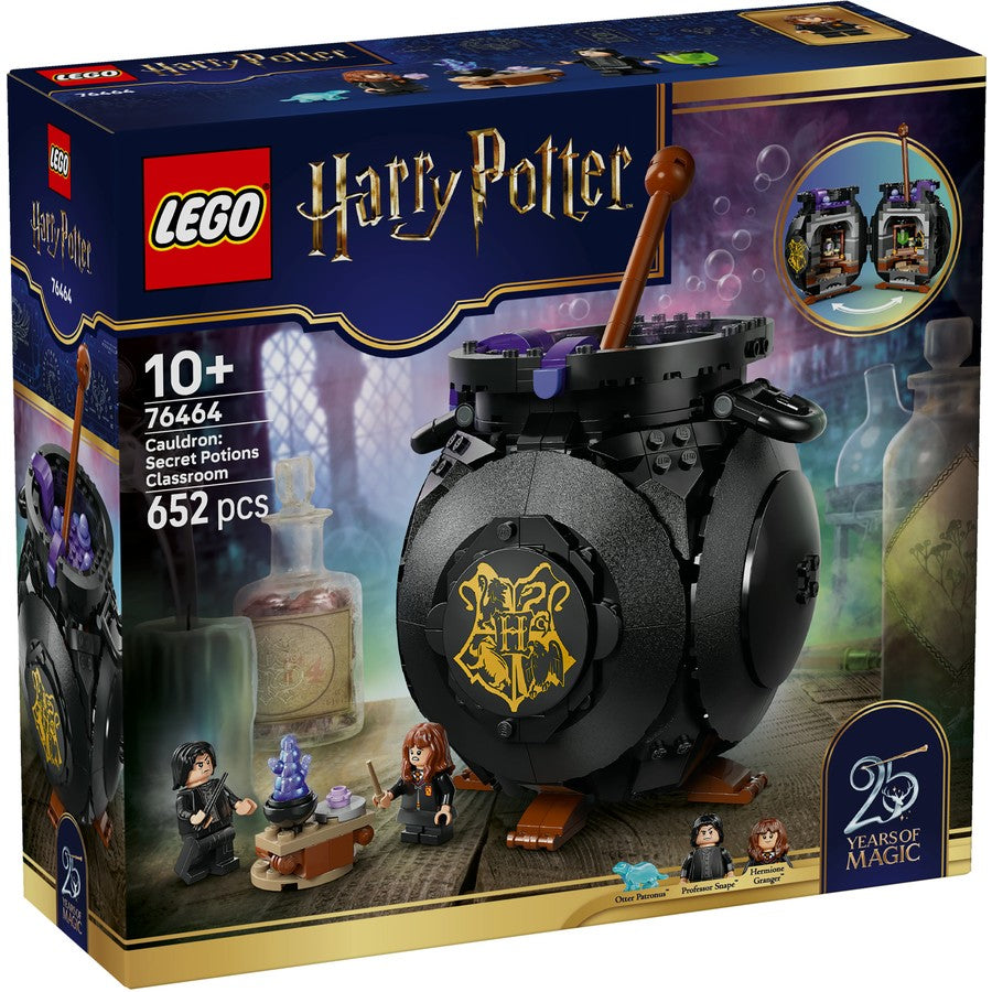 Lego Harry Potter Cauldron: Secert Potions Classroom 76464 - 652 PCS -Sealed