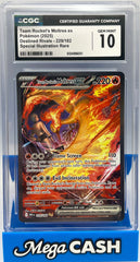 Pokémon - CGC 10 Team Rocket’s Moltres Ex 229/182 Destined Rivals