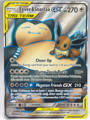 Pokémon - Eevee & Snorlax Gx 171/171 Team Up