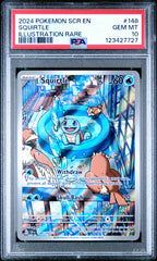 Pokemon - PSA 10 Squirtle 148/142 Stellar Crown