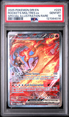 Pokemon - PSA 10 Team Rockets Moltres ex 229/182 Destined Rivals