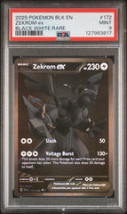 Pokemon - PSA 9 Zekrom ex 172/086 Black Bolt
