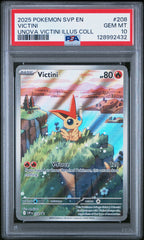 Pokemon - PSA 10 Victini 208 SVP