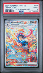 Pokemon - PSA 9 Greninja ex 214/167 Twilight Masquerade