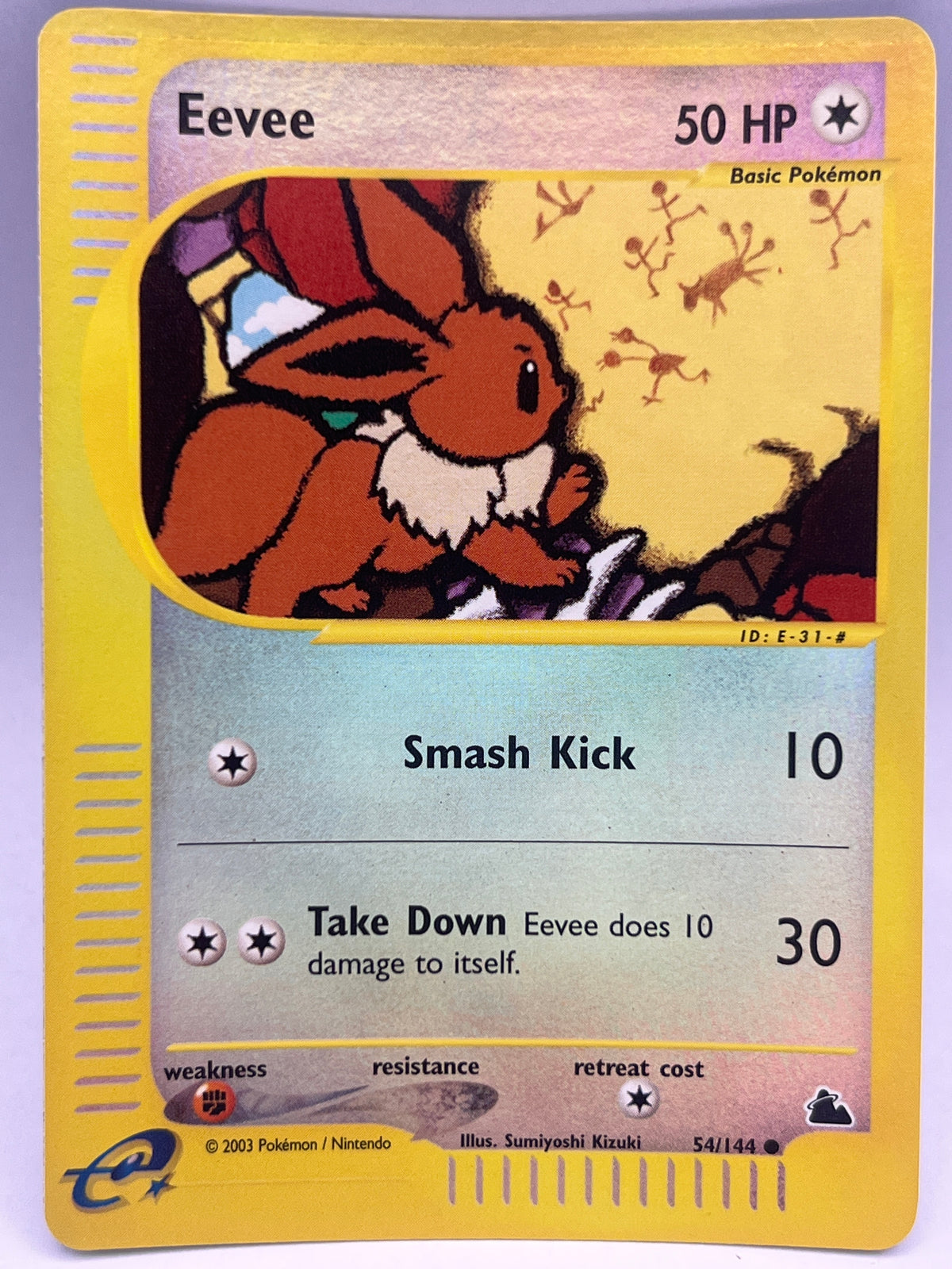 Pokémon - Eevee 54/144 Rev Holo Skyridge