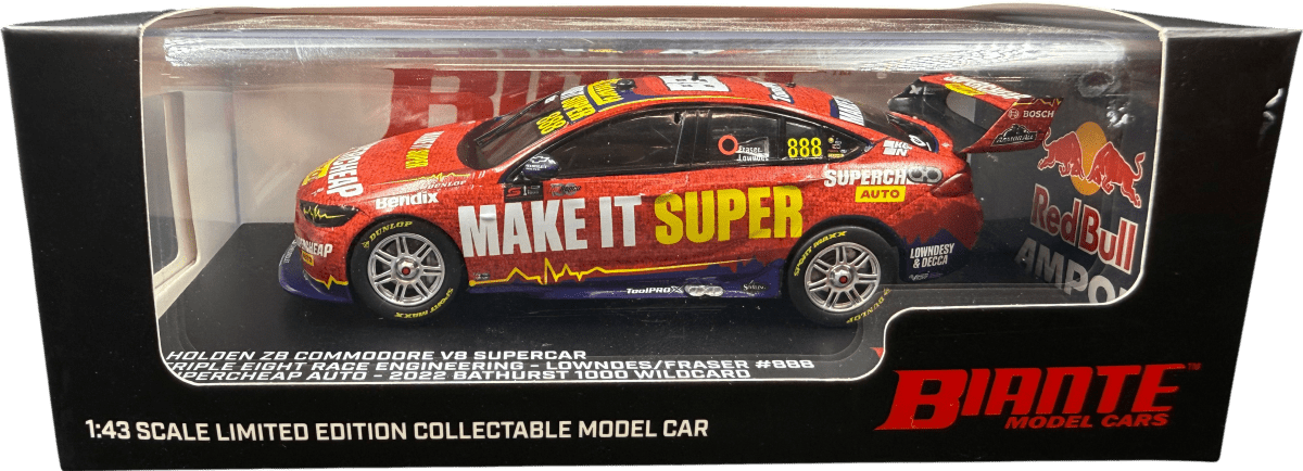 1:43 Biante - Holden ZB Commodore V8 Supercar - Mega Cash Sydney