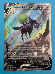Shadow Rider Calyrex V Alt Art - Chilling Reign