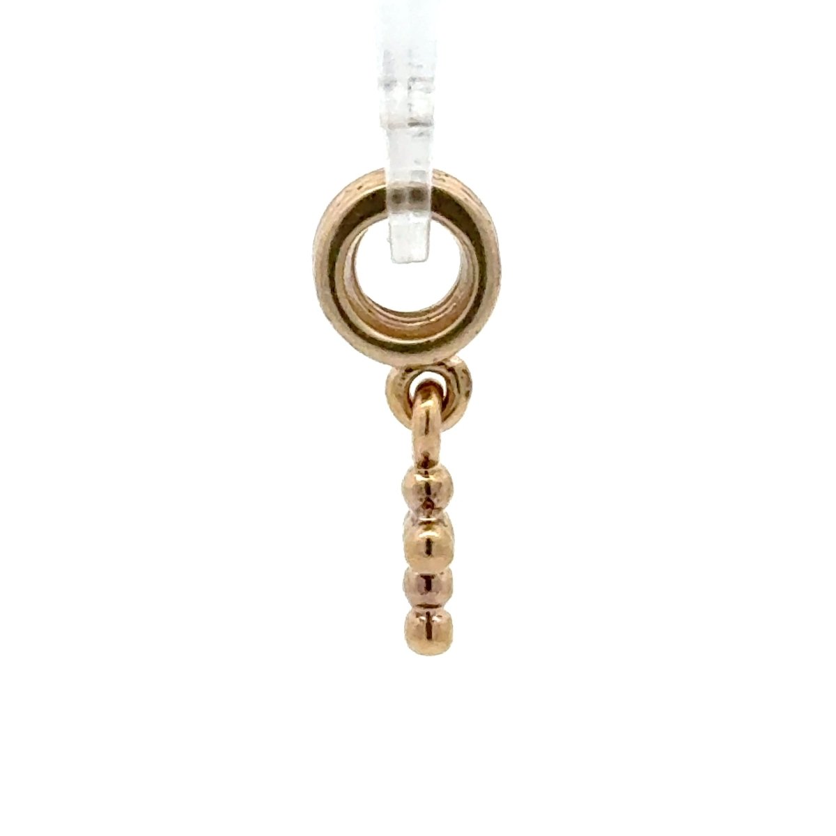 14ct Pandora Yellow Gold Beaded Cross Dangle Charm - Mega Cash Sydney