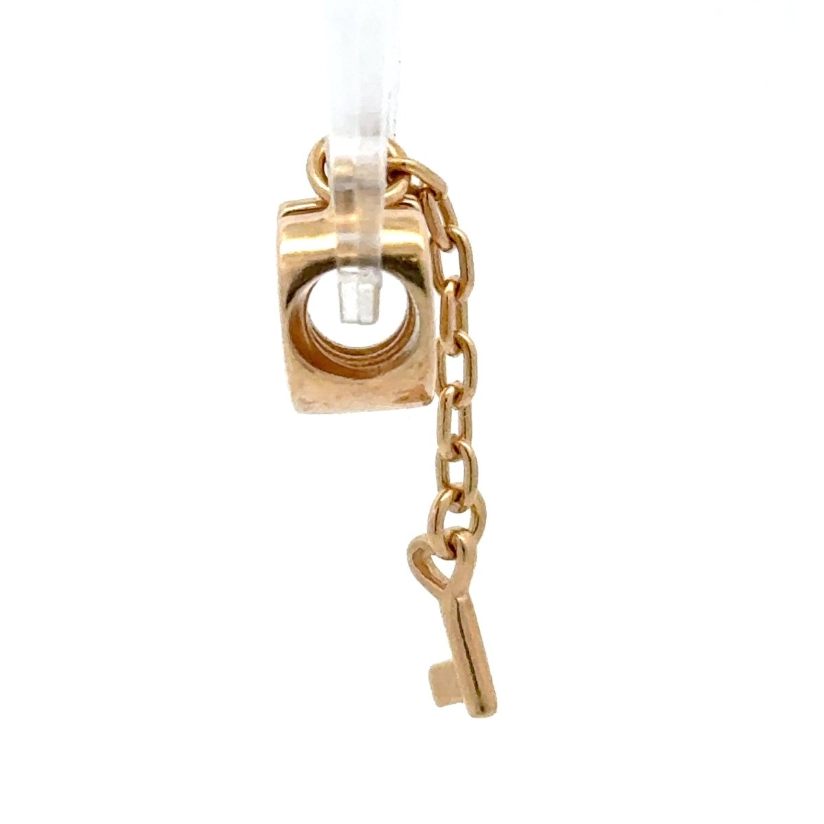 14ct Pandora Yellow Gold Heart Padlock and Key Pendant - Mega Cash Sydney